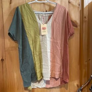 Entro Linen blend top
